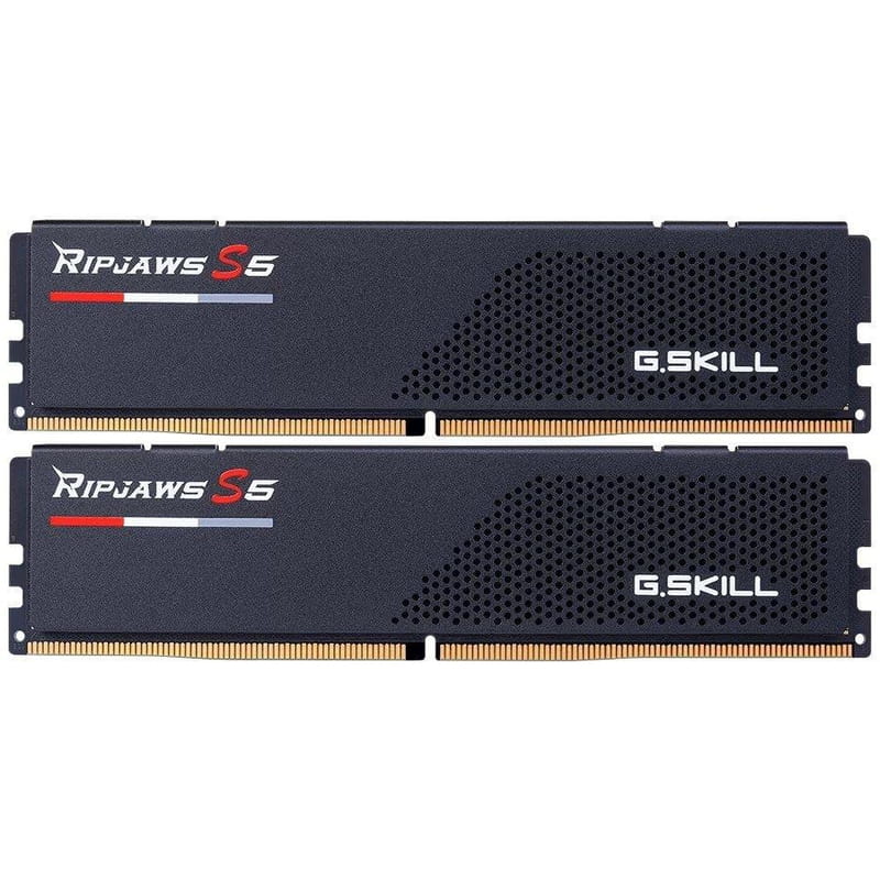 Модуль пам`ятi DDR5 2x32GB/6400 G.Skill Ripjaws S5 Black (F5-6400J3239G32GX2-RS5K)