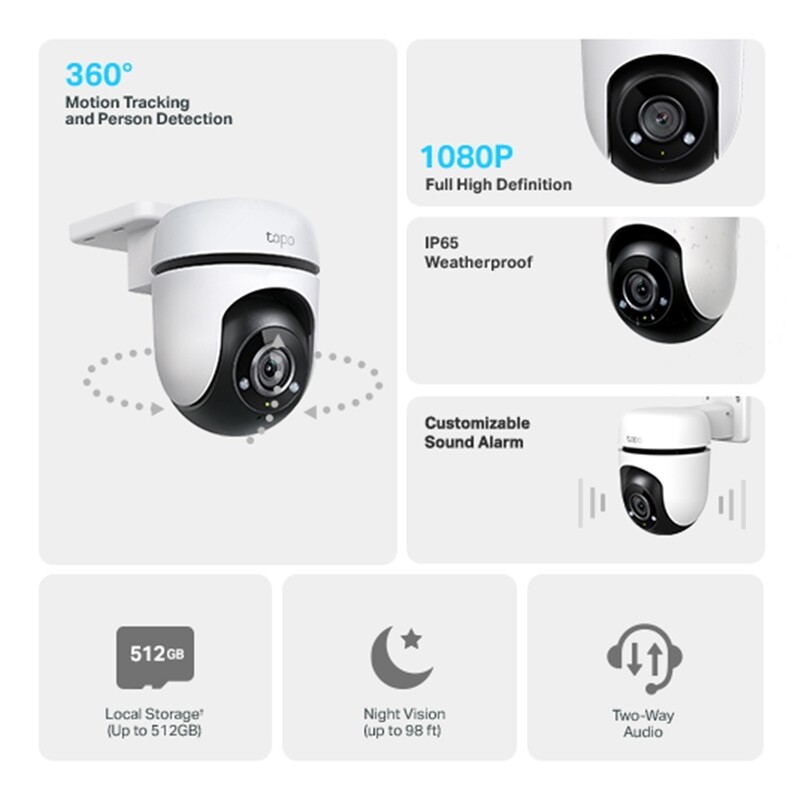 Внешняя IP-камера TP-Link Tapo C500