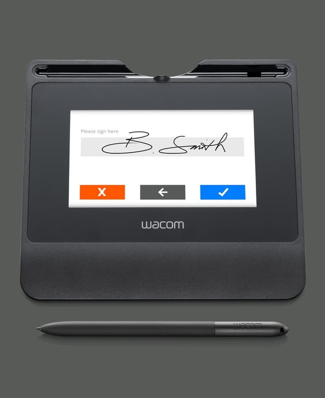 Графический планшет Wacom Signature Black (STU-540)