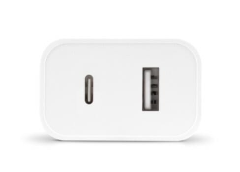 Сетевое зарядное устройство Ttec SmartCharger Duo PD USB-C/USB-A 32Вт White (2SCS24B)