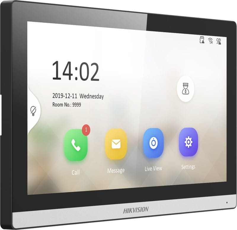 IP-видеодомофон Hikvision DS-KH6350-WТE1 White