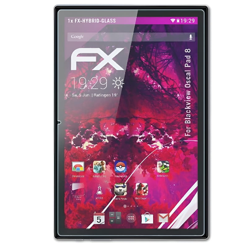 Защитное стекло BeCover для Blackview Oscal Pad 8 (707897)