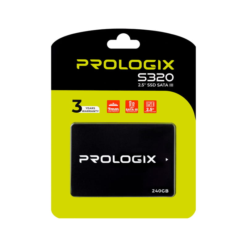 Накопитель SSD  240GB Prologix S320 2.5" SATAIII 3D TLC (PRO240GS320)