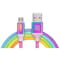 Фото - Кабель REAL-EL Premium USB - micro USB (M/M), 1 м, Rainbow (EL123500052) | click.ua
