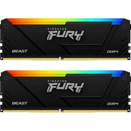 Модуль пам`яті DDR4 2x8GB/3200 Kingston Fury Beast RGB Black (KF432C16BB2AK2/16)