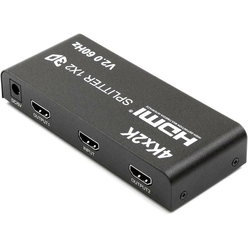Сплиттер PowerPlant (CA912476) HDMI - 2xHDMI, черный
