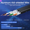 Фото - Патч-корд Vention CAT7 SSTP Ethernet, 5 m, Black (ICDBJ) | click.ua
