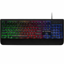 Клавіатура 2E Gaming KG325UB LED Ukr Black (2E-KG325UB)