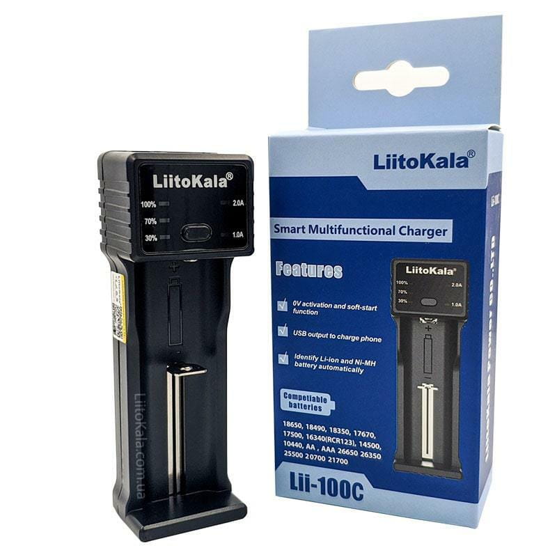 Заряднoe устройство Liitokala Lii-100C
