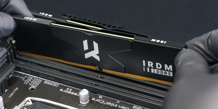 Модуль пам`ятi DDR5 2x16GB/6400 Goodram IRDM Black (IR-6400D564L32S/32GDC)
