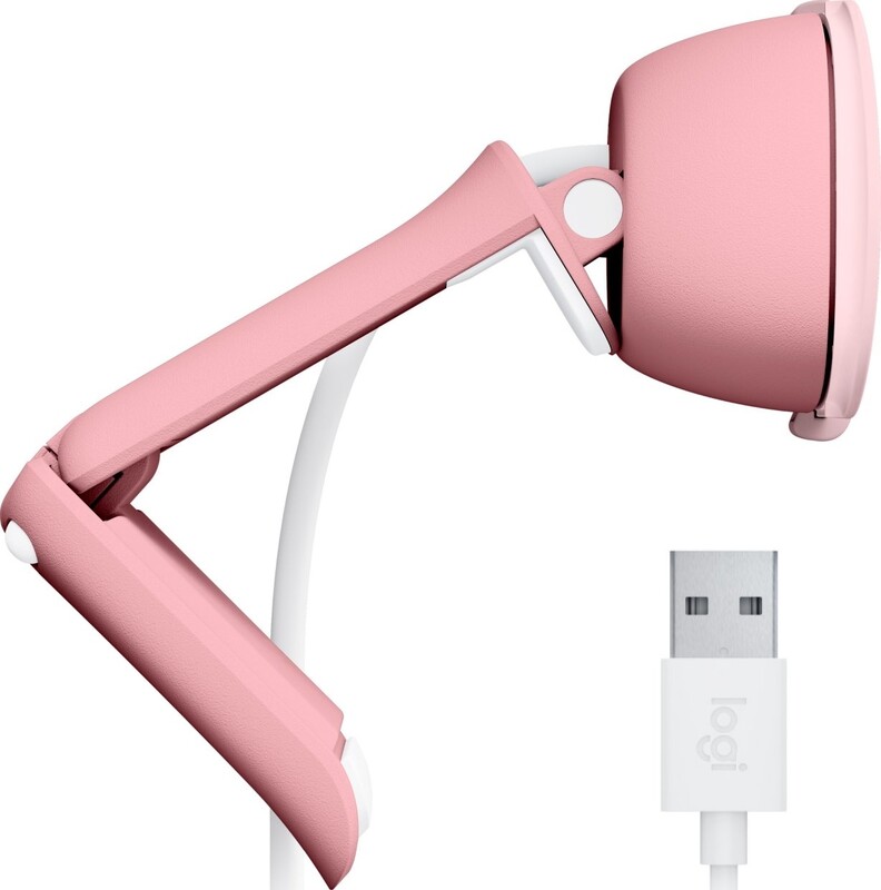 Веб-камера Logitech Brio 100 Rose (960-001623)