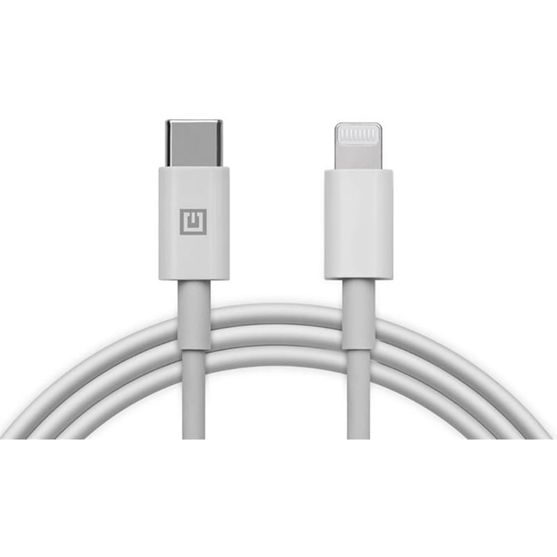 Кабель REAL-EL USB Type-C - Lightning (M/M), 1 м, White (EL123500057)