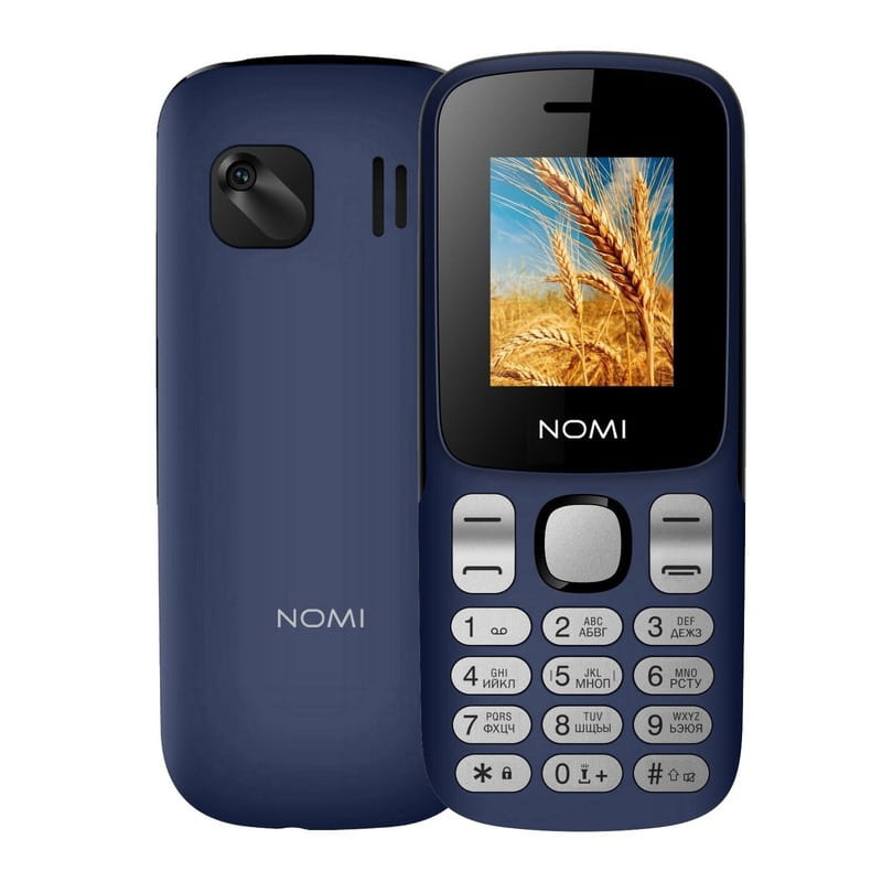 Мобiльний телефон Nomi i1890 Dual Sim Blue
