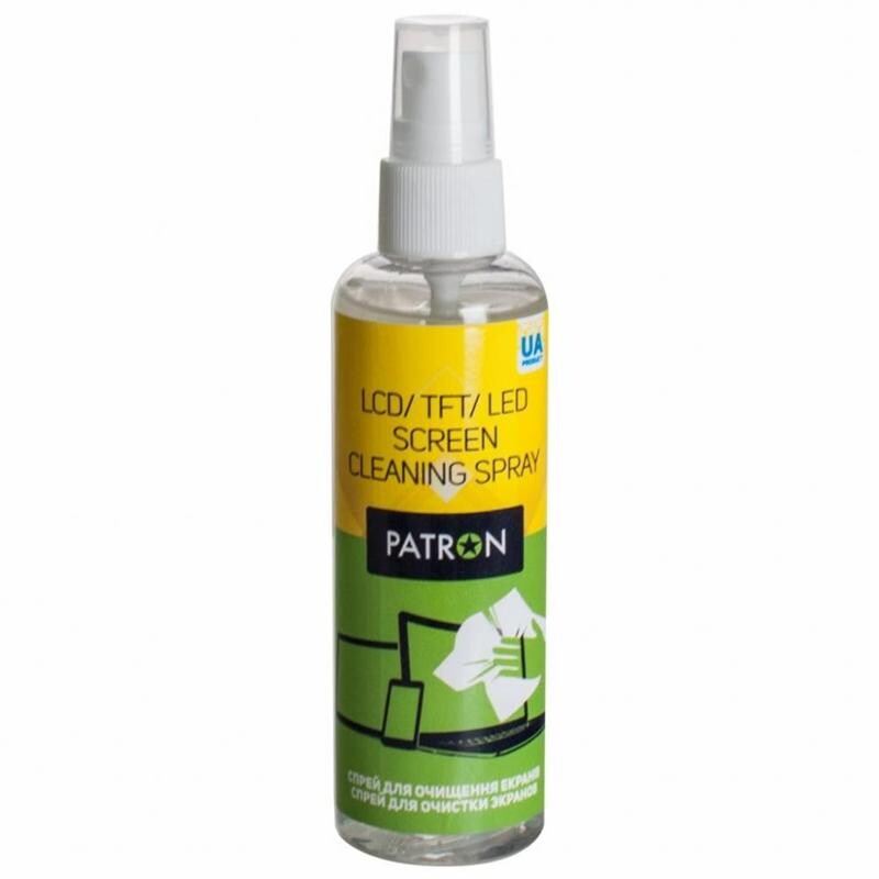 Спрей Patron (F3-008) для очистки TFT/LCD/LED/Plasma экранов, 100 мл