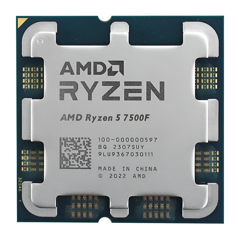 Процессор AMD Ryzen 5 7500F (3.7GHz 32MB 65W AM5) Tray (100-000000597)