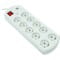 Фото - Фильтр питания PowerPlant YS-N6065/10 (EX610563) 10 розеток, 2xUSB, 10 м, евростандарт, белый | click.ua