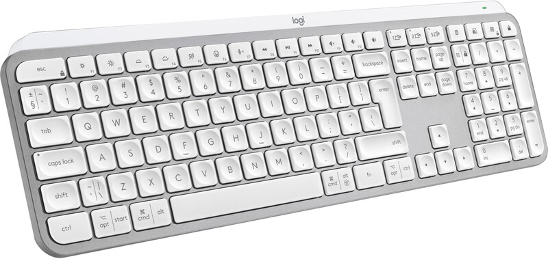 Клавиатура беспроводная Logitech MX Keys S Pale Grey (920-011588)