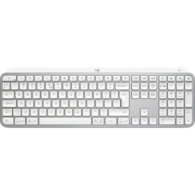 Клавиатура беспроводная Logitech MX Keys S Pale Grey (920-011588)