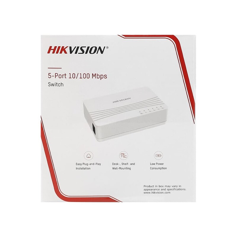 Коммутатор Hikvision DS-3E0105D-E