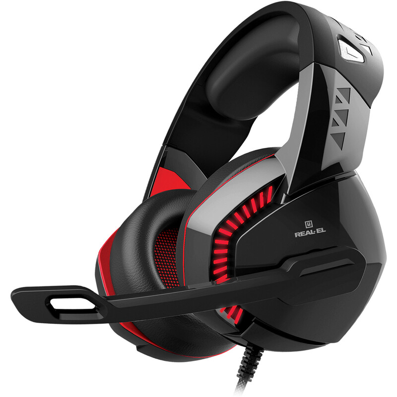 Гарнитура REAL-EL GDX-7800 Black/Red
