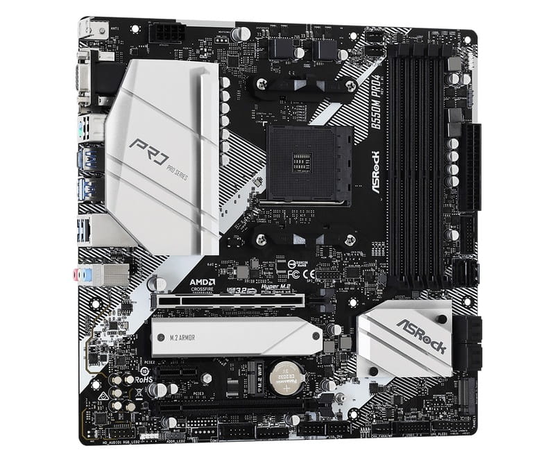Материнская плата ASRock B550M Pro4 Socket AM4