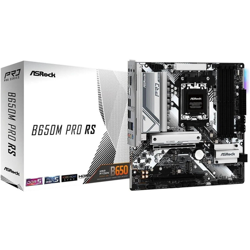Материнська плата ASRock B650M PRO RS Socket AM5