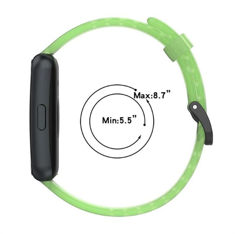 Ремешок BeCover Crystal Style для Huawei Band 7/Honor Band 7 Green (709430)
