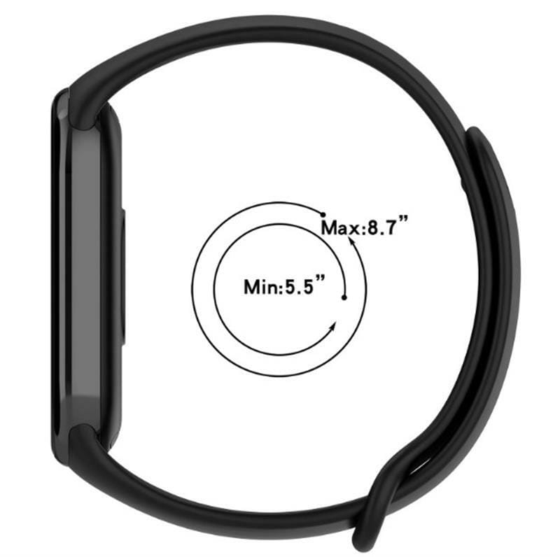 Силиконовый ремешок BeCover для Xiaomi Mi Smart Band 8 Burgundy Red (709378)