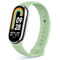 Фото - Силиконовый ремешок BeCover для Xiaomi Mi Smart Band 8 Light Green (709404) | click.ua