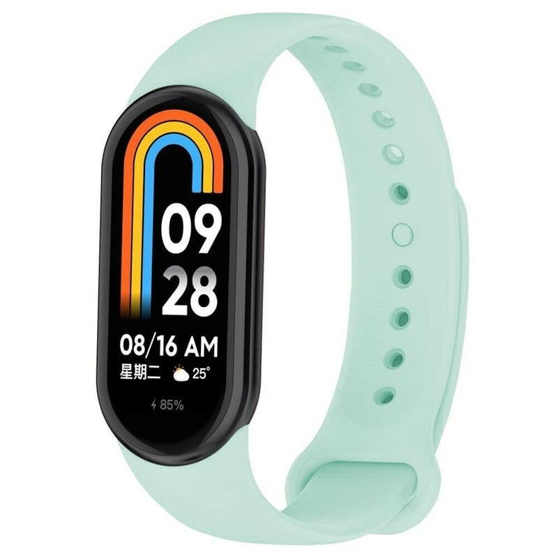 Силиконовый ремешок BeCover для Xiaomi Mi Smart Band 8 Turquoise (709413)