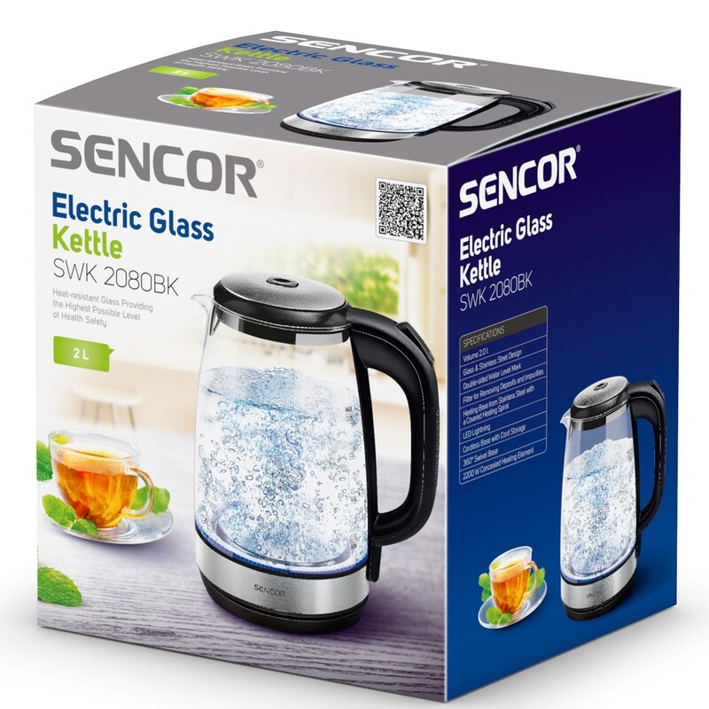 Электрочайник Sencor SWK 2080BK