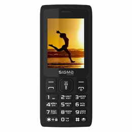 Мобiльний телефон Sigma mobile X-style 34 NRG Type-C Dual Sim Black