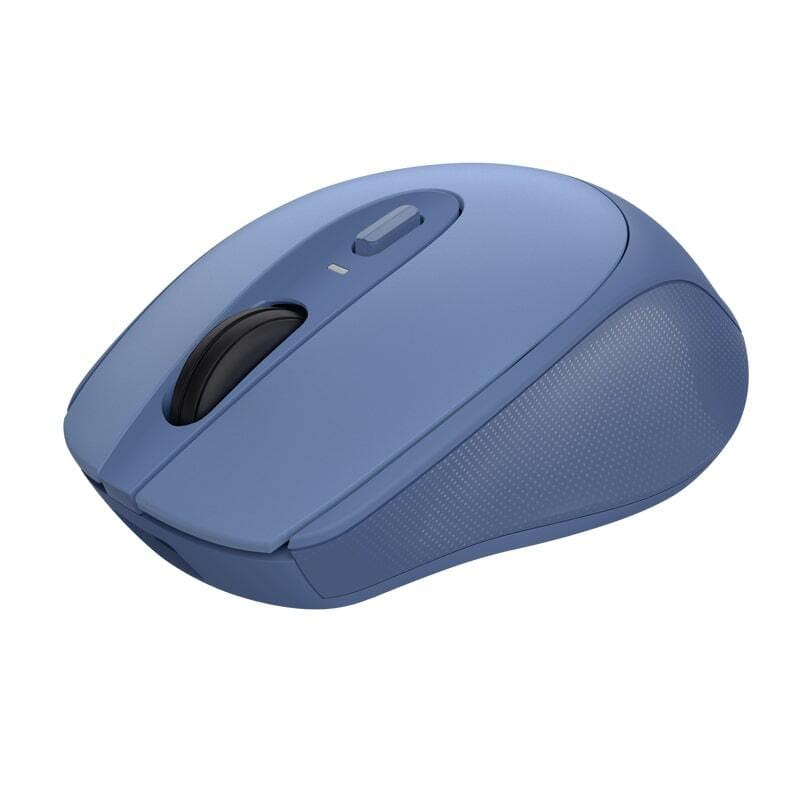 Мышь беспроводная Trust Zaya Rechargeable Light Blue (25039)