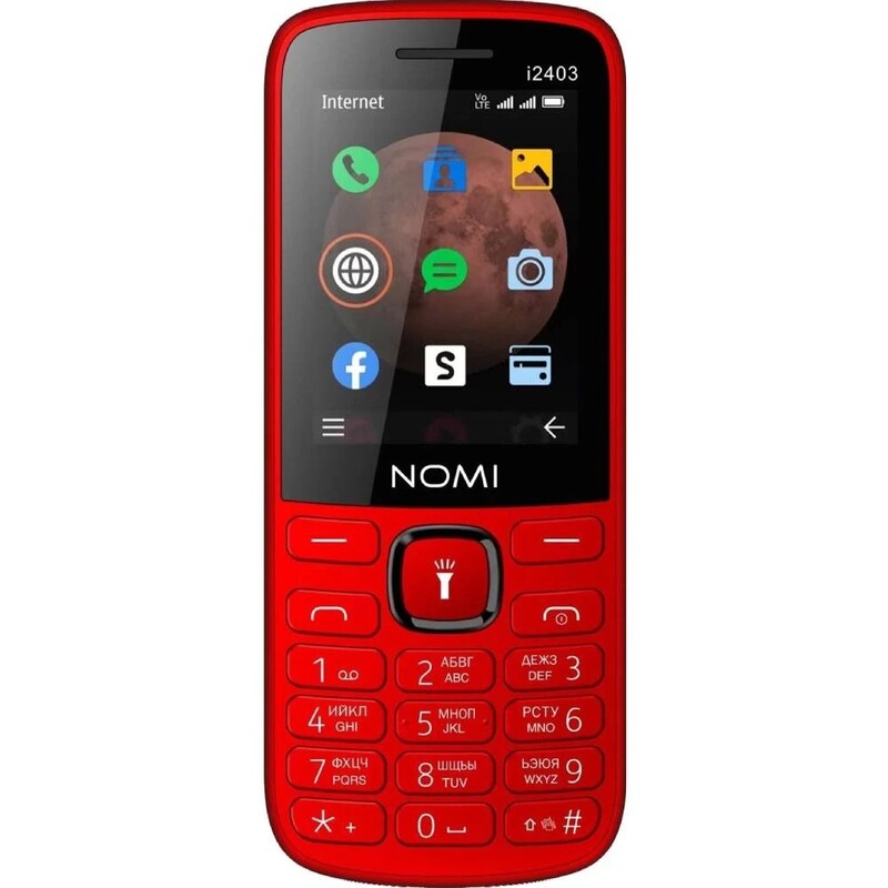 Мобильный телефон Nomi i2403 Dual Sim Red
