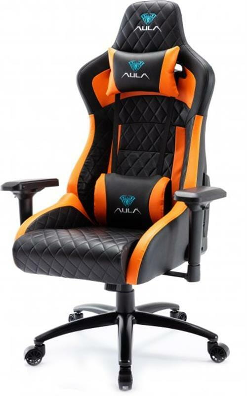 Кресло для геймеров Aula F1031 Gaming Chair Black/Orange (6948391286211)