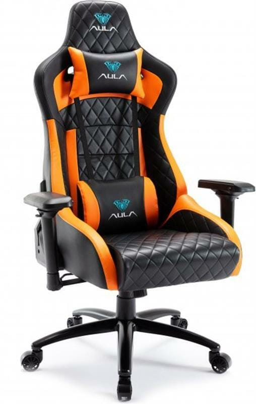 Кресло для геймеров Aula F1031 Gaming Chair Black/Orange (6948391286211)