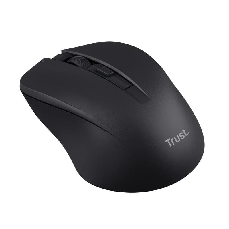 Мышь беспроводная Trust Mydo Silent Wireless Black (25084)