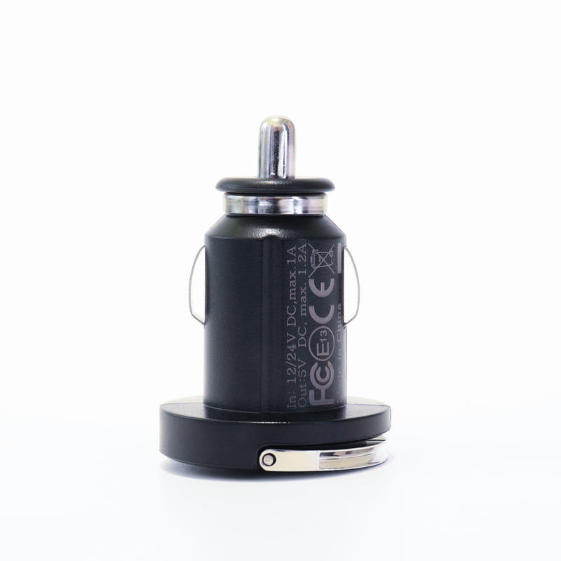 Автомобильное зарядное устройство Strax Car Charger 2.4A Single USB-A Black (4029948595757) Bulk