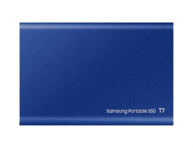 Накопитель внешний SSD 2TB Samsung T7 Indigo Blue (MU-PC2T0H/WW)