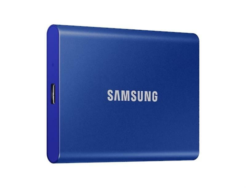 Накопитель внешний SSD 2TB Samsung T7 Indigo Blue (MU-PC2T0H/WW)