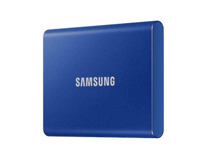 Накопитель внешний SSD 2TB Samsung T7 Indigo Blue (MU-PC2T0H/WW)