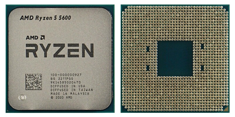 Процессор AMD Ryzen 5 5600 (3.5GHz 32MB 65W AM4) Tray (100-000000927)