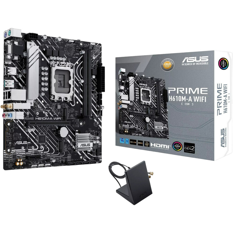 Материнська плата Asus Prime H610M-A WiFi Socket 1700