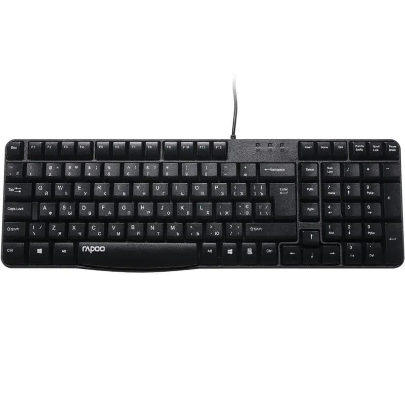 Клавiатура Rapoo N2400 Black