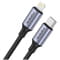 Фото - Кабель Foneng X95 Metal Head Braided Cable USB-C - Lightning (M/M) PD20W, 1.2 м, Black (X95-CA-TCIP) | click.ua
