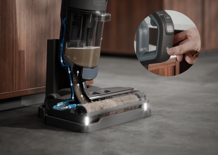 Акумуляторний миючий пилосос Electrolux EW81U3DB
