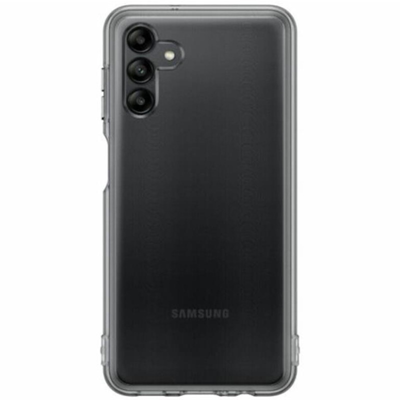 Чехол-накладка Samsung Soft Clear Cover для Samsung Galaxy A04s SM-A047 Black (EF-QA047TBEGRU)