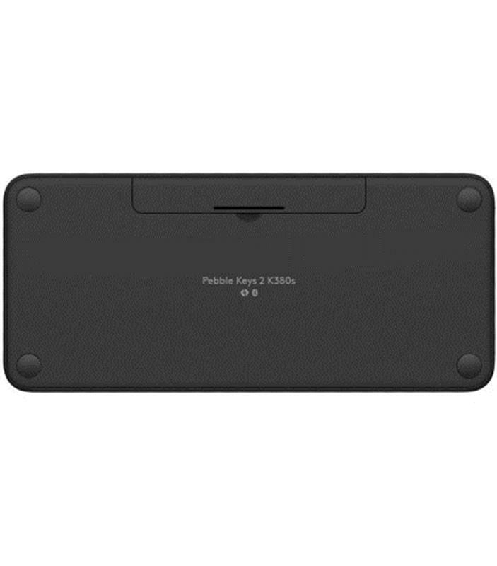 Клавiатура бездротова Logitech Pebble Keys 2 K380s Graphite (920-011851)