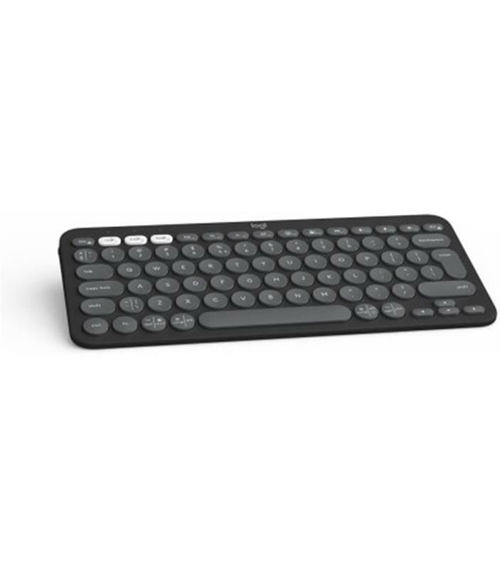 Клавiатура бездротова Logitech Pebble Keys 2 K380s Graphite (920-011851)