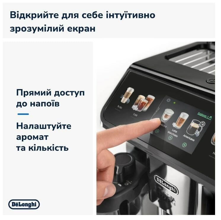 Кавомашина Delonghi ECAM 450.86.T Eletta Explore